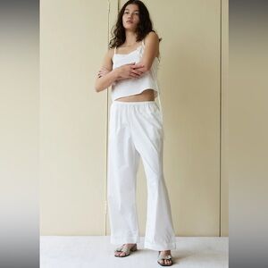 NWT Deiji Studio Ease Trouser in White - size XS